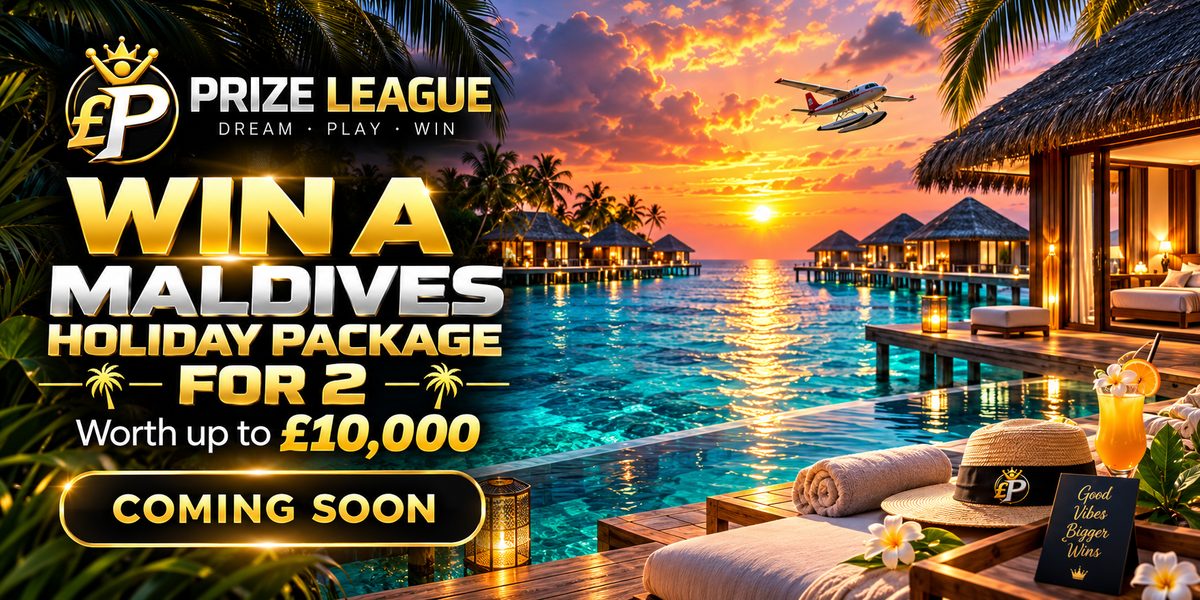 WIN A MALDIVES HOLIDAY PACKAGE FOR 2 - COMING SOON