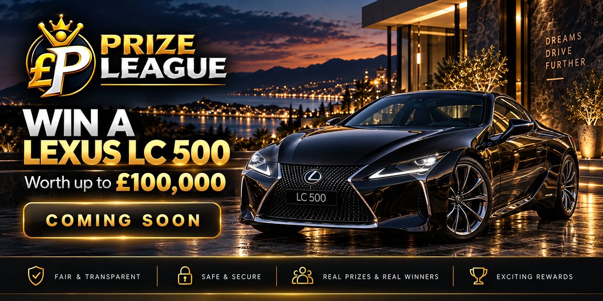 WIN A LEXUS LC 500 - COMING SOON