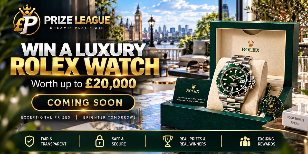 WIN A LUXURY ROLEX WATCH - COMING SOON