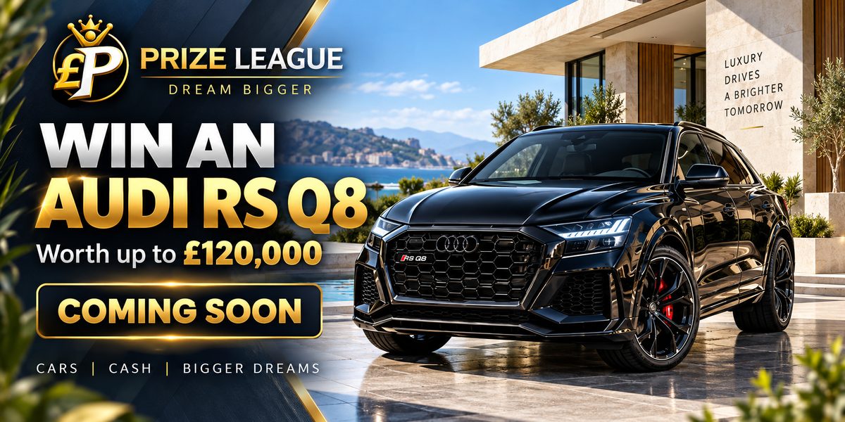 WIN AN AUDI RS Q8 - COMING SOON
