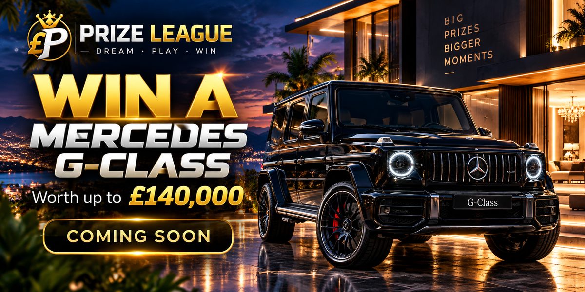 WIN A MERCEDES G-CLASS - COMING SOON 