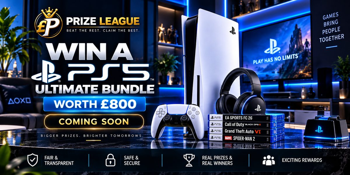 WIN A PS5 ULTIMATE BUNDLE - COMING SOON