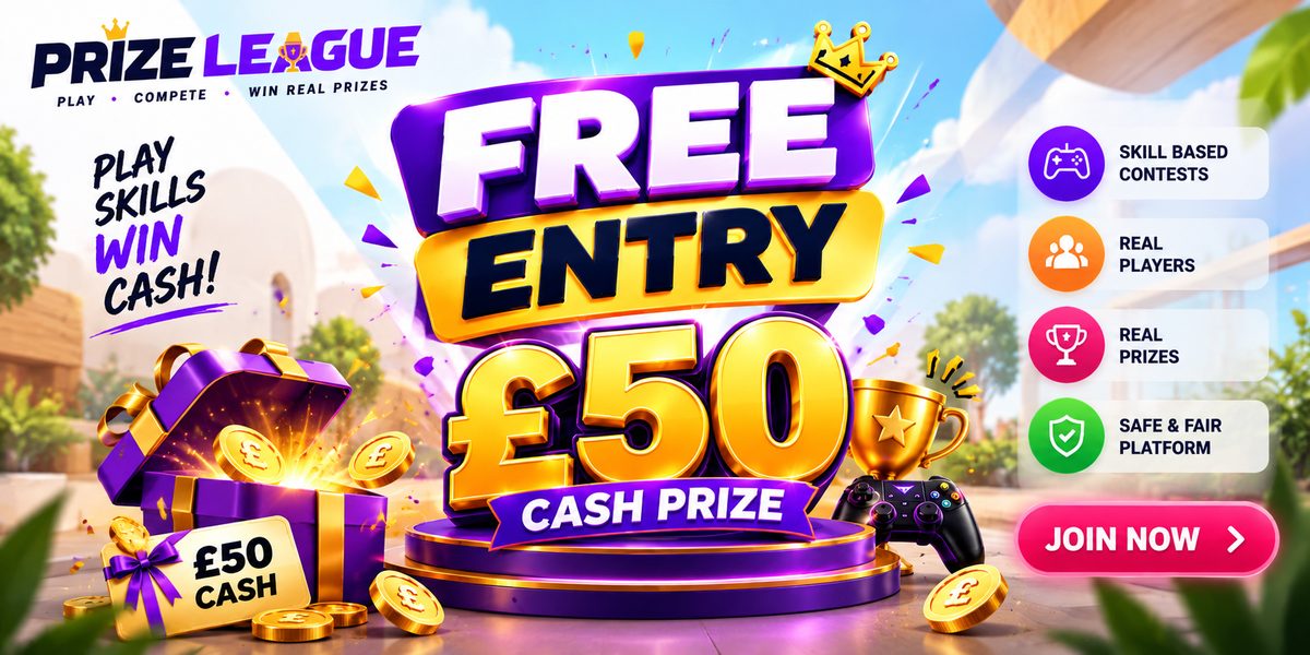 FREE ENTRY- 50POUNDS CASH